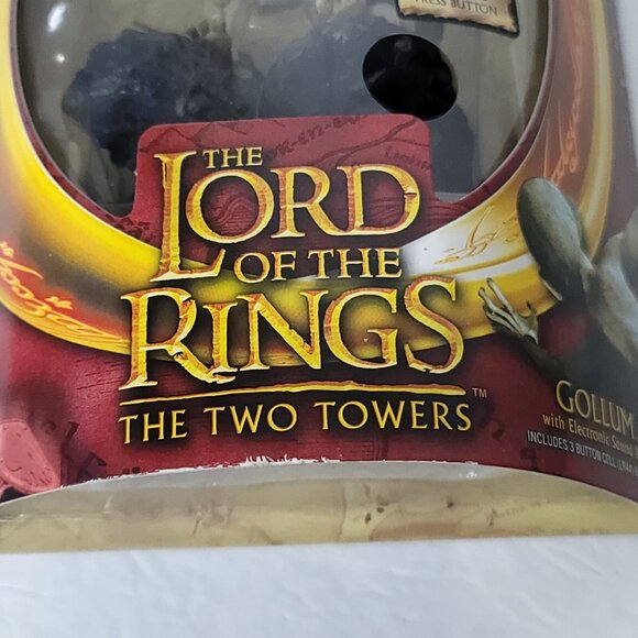The Lord of the Rings Gollum Action Figure LOTR NIB Toy Biz the Two Towers 2003 - Picture 3 of 6